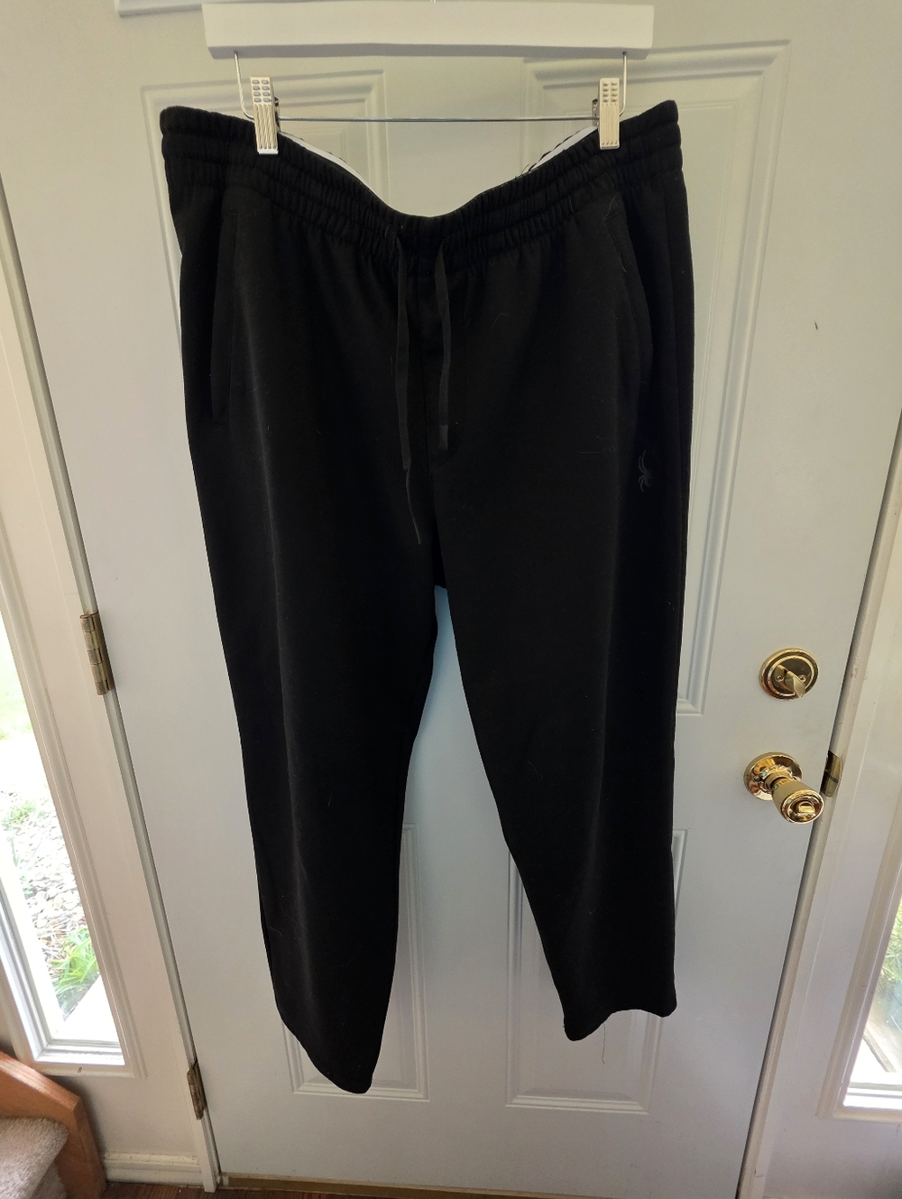 Spyder Black Men's Jogger Sweatpants with Drawstring Size XL